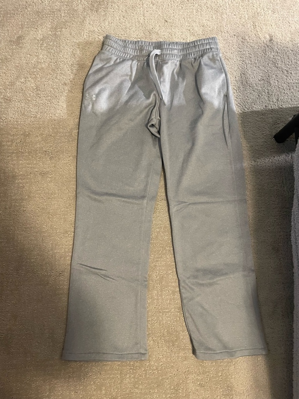 Under Armour Gray Fleece-Lined Sweatpants